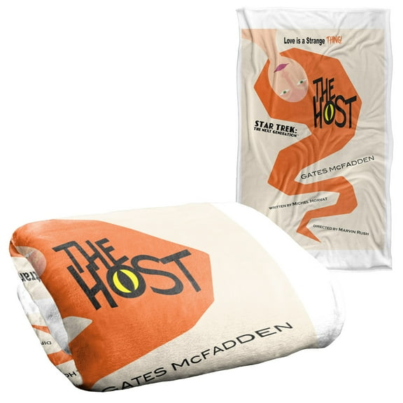 Star Trek The Next Generation Season 4 Episode 23 Silky Touch Super Soft Throw Blanket 36" x 58"