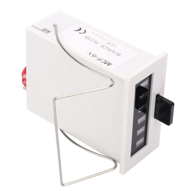 Contador de Pulso Electromagnético, Contador de Pulso MCF-6X Confiable, TamaRo Pequeño Conveniente para Textiles de Petróleo
