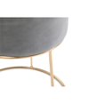 thumbnail image 4 of Hodedah Petit Tabouret de Toilette Gris PU, 4 of 4