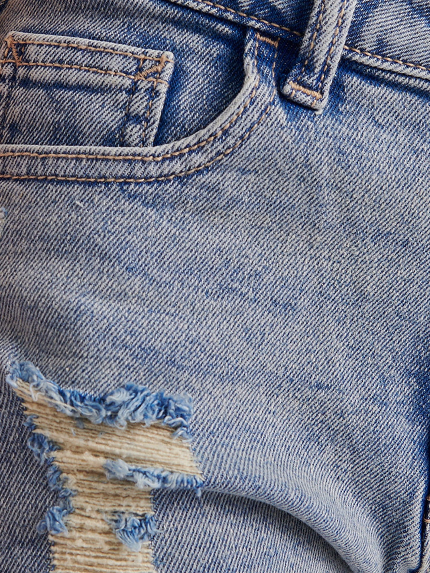 Justice Girls Denim Shorts, Sizes 6-18, Slim & Plus