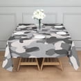 thumbnail image 3 of Camouflage Square Tablecloth 42x42in(107x107cm) – Waterproof Polyester Printed Table Cover, Wrinkle Resistant & Washable for Kitchen Dining Picnic Party Decor, 3 of 6