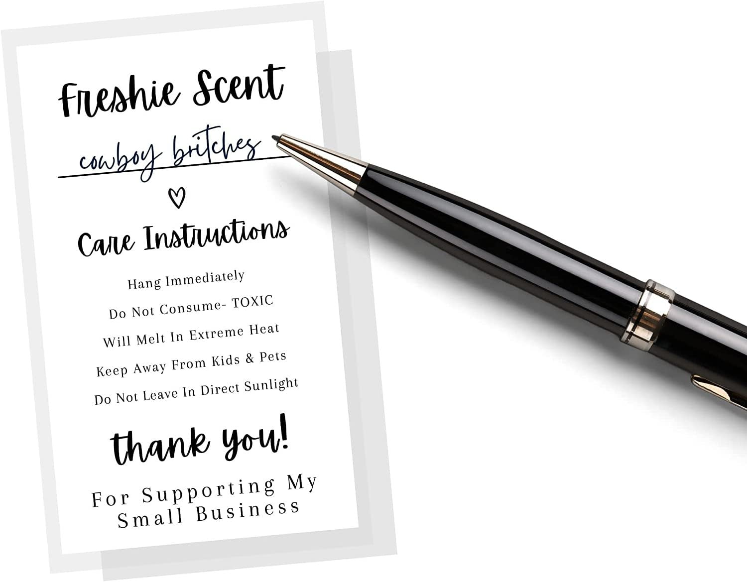 Freshie Label Stickers 120 Pack 2x3.5" inches Stickers Freshies