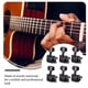 thumbnail image 5 of Ounissouiy 6 piezas clavija de afinación de guitarra 6 cuerdas medio sellado cabeza de máquina sintonizadores perilla instrumento de cuerda reparación Type2 NO2 Ounissouiy HA060580-03, 5 of 6