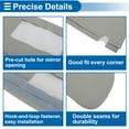thumbnail image 4 of Cubierta del parasol para Chevy Tahoe 1995-1999 Lado Izquierdo y Derecho Protector del Parasol del Coche Antarañazos Cuero Sintético Gris, 4 of 6