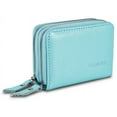 thumbnail image 4 of Walltes for women,genuine leather walltes, rfid wallets blue, 4 of 6