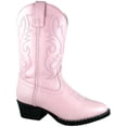 thumbnail image 1 of Botas vaqueras de cuero rosa para niñas - Talla EE. UU.: 3 Smoky Mountain Boots 3031C-3R, 1 of 1