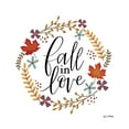thumbnail image 2 of Larson, Lisa 26x26 White Modern Wood Framed Museum Art Print Titled - Fall In Love, 2 of 4