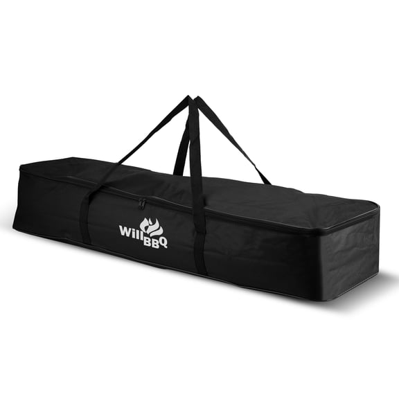 WILLBBQ Grill Storage Bag,Grill Hardware & Tools BBQ Bag, Foldable Grill Bag for Car Trip Outdoor Camping and Hiking BBQ