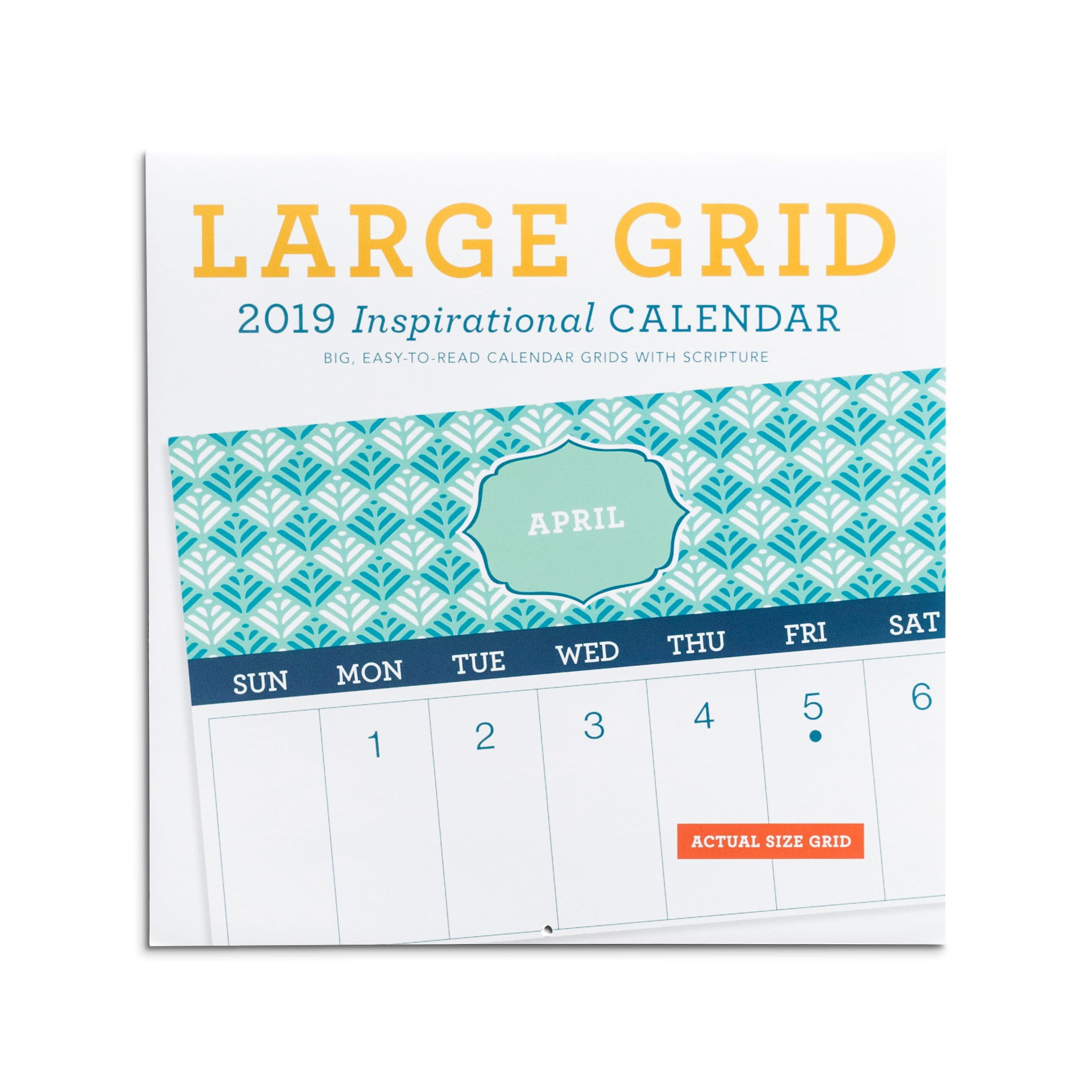 Dayspring Large Grid Patterns 2019 Inspirational Wall Calendar Walmart Com Walmart Com dayspring large grid calendar 2021