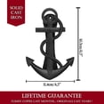 thumbnail image 2 of Mystic Colonial Hardware - Front Door Knocker 6 inches Tall Antique Anchor Design Door Knocker Hand forged Home Decor Hardware, 2 of 7