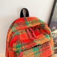 thumbnail image 4 of Mochila para Mujer Correa Ajustable Computadora Portátil Con Múltiples Bolsillos () Rojo, 4 of 9