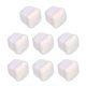 thumbnail image 2 of Protectores de suelo para sillas y mesas de TPE cuadrados, color blanco, paquete de 8 unidades, 2 of 8