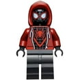 thumbnail image 3 of LEGO Superheroes Spider-Man: Miles Morales Minifigurine Planche à Roulettes Explosions de Toile, 3 of 5