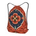 thumbnail image 3 of XMXT Unisex Drawstring Backpack for Women Men, Persian Print Design Waterproof Gym Bag String Bags for Shopping Sport Travel, s, 3 of 8