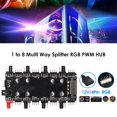 thumbnail image 3 of 1 To 8 Multi Way RGB PWM HUB 12V/4 Pin for Fan Motherboard (SATA+Shell) Ndcxsfigh Para estrenar, 3 of 8