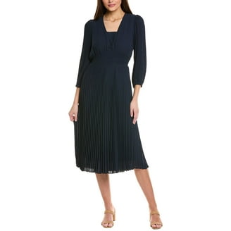 open lace back dress MILLY Oria Dress In Blue