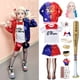 thumbnail image 2 of Halloween Personalizado Harley Quinn Disfraz Para Niños Niñas Cosplay Navidad Escuadrón Suicida Joker Chamarra Camiseta Pantalones Cortos Todo El Conjunto De Accesorios, 2 of 4