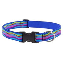 Large Dog Collar by Lupine 1" Wide Ripple Creek Design adjusts from 16" to 28"