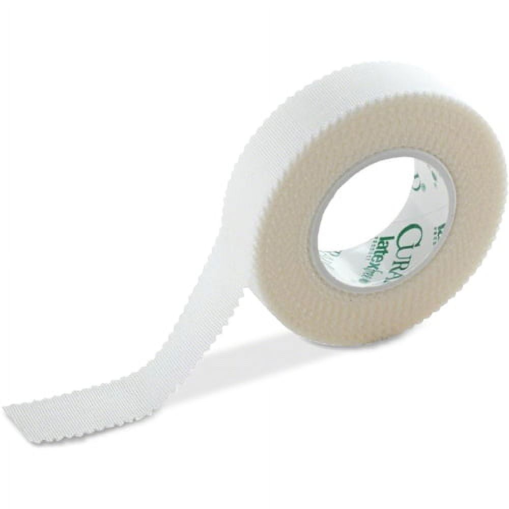 CURAD Cloth Silk Adhesive Medical Tape, 2 Inch x 10 Yard Roll, Box of 6