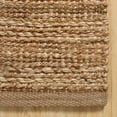 thumbnail image 2 of Ox Bay Natalia 5' x 7'9" Brown/Gold Striped Braided Jute Indoor Area Rug, 2 of 6