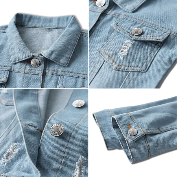 Chaqueta Vaquera Cromoncente Para Niños Y Niñas Ecuador