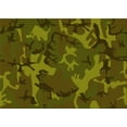 thumbnail image 1 of Ahgly Company Machine Washable Indoor Rectangle Transitional Dark Yellow Green Area Rugs, 2' x 5', 1 of 7