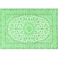 thumbnail image 1 of Ahgly Company Indoor Rectangle Medallion Emerald Green Traditional Area Rugs, 3' x 5', 1 of 4
