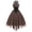 Brown, variant on AOOCHASLIY Womens Dresses Summer Women Fashion Gothic Style Round Neck Banquet Festival Off Shoulder Sleeveless Dress Chiffon Dress