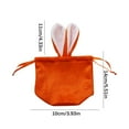 thumbnail image 3 of Deeceymbur Easter Bunny Candy Bag Velvet Drawstring Pouch for Easter Treats Gift Bag Party Favor Decorative Accessory, 3 of 7