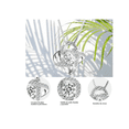 thumbnail image 3 of Juego De Collar De Anillo Y Aretes Mujer Plata 925 Con Caja Xtellar blanco, 3 of 4