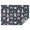 Dark Blue Princess, variant on Ballet Princess Pattern Rectangle Tablecloth 60"x84",Waterproof Polyester Rectangle Table Cloth, Wipeable Spillproof Polyester Tablecloth for Dining, Camping, Indoor and Outdoor