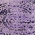 thumbnail image 1 of Ahgly Company Indoor Square Abstract Purple Purple Abstract Area Rugs, 5' Square, 1 of 6