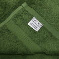 thumbnail image 4 of Towels Chakir Turkish Linens 100% algodón, 4 toallas de baño Moss, 4 of 5