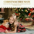 thumbnail image 4 of HOMCOM Collier Rustique pour Arbre de Noël 23 Pouces, Base en Jacinthe d'Eau, 4 of 10