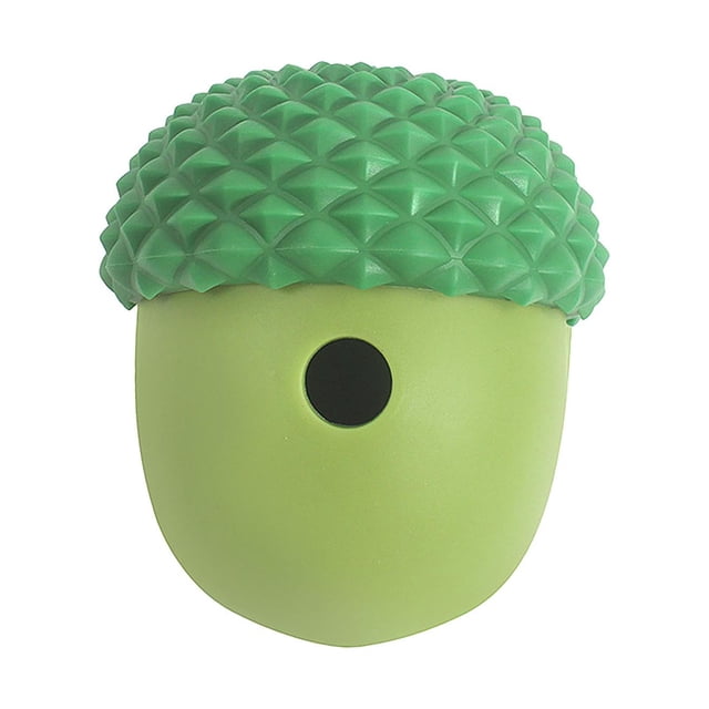 Juguete para perros Yuyangstore dispensador de golosinas pelota interactiva Verde