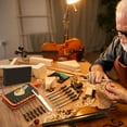 thumbnail image 4 of BotaniNest Violin Fingerboard Plane Mini Brass & For Violin/Viola Fingerboard Shaping Adjustable Plane For String, 4 of 5