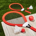 thumbnail image 2 of Play Day Jumbo Racket Sports Game, 5 Piece Set, Red, Children Ages 4+, 2 of 5