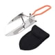 thumbnail image 5 of Paleta de jardín plegable, agrícola, doméstica, para senderismo, para quitar el polvo, pala de mano pequeña Naranja con Bolsa, 5 of 9