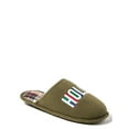 thumbnail image 2 of Dearfoams Cozy Comfort Men's Holly Jolly Scuff Slippers, 2 of 5