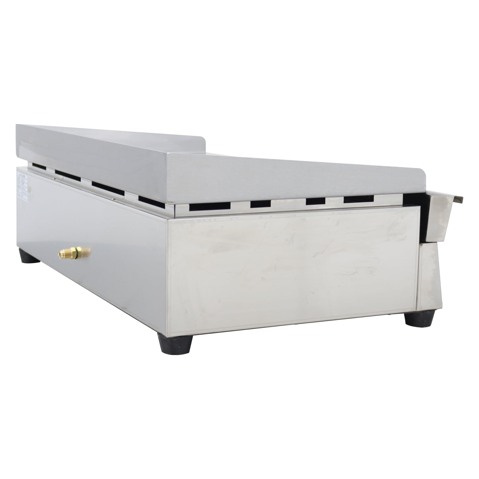 Natural Gas Countertop Griddle Flat Top Grill Hot Plate Stove for Restaurant Kitchen