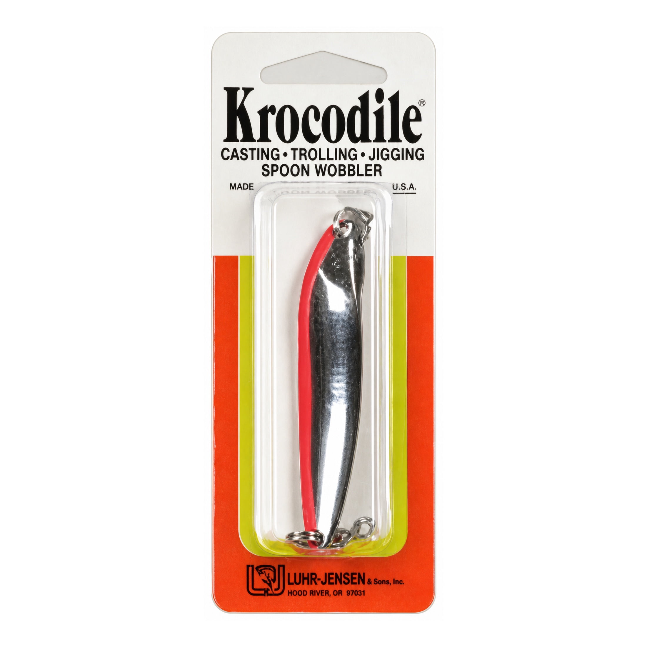 Luhr Jensen Krocodile 1/4oz Spoon Fishing Lure 2 1/8