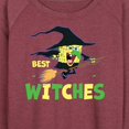thumbnail image 3 of SpongeBob SquarePants - Best Witches - Women's Lightweight French Terry Long Sleeve Shirt, 3 of 6