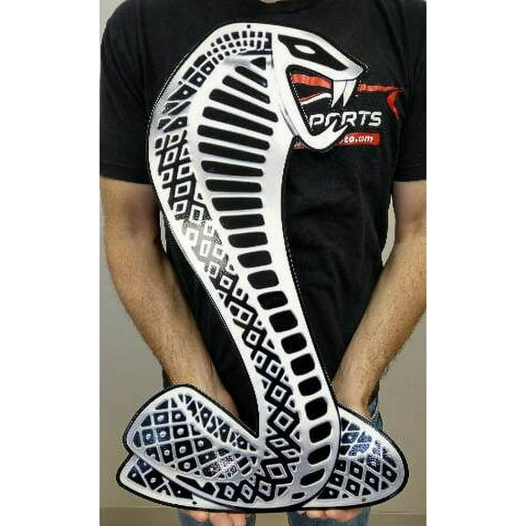 Ford Mustang Shelby Cobra Snake Steel Sign