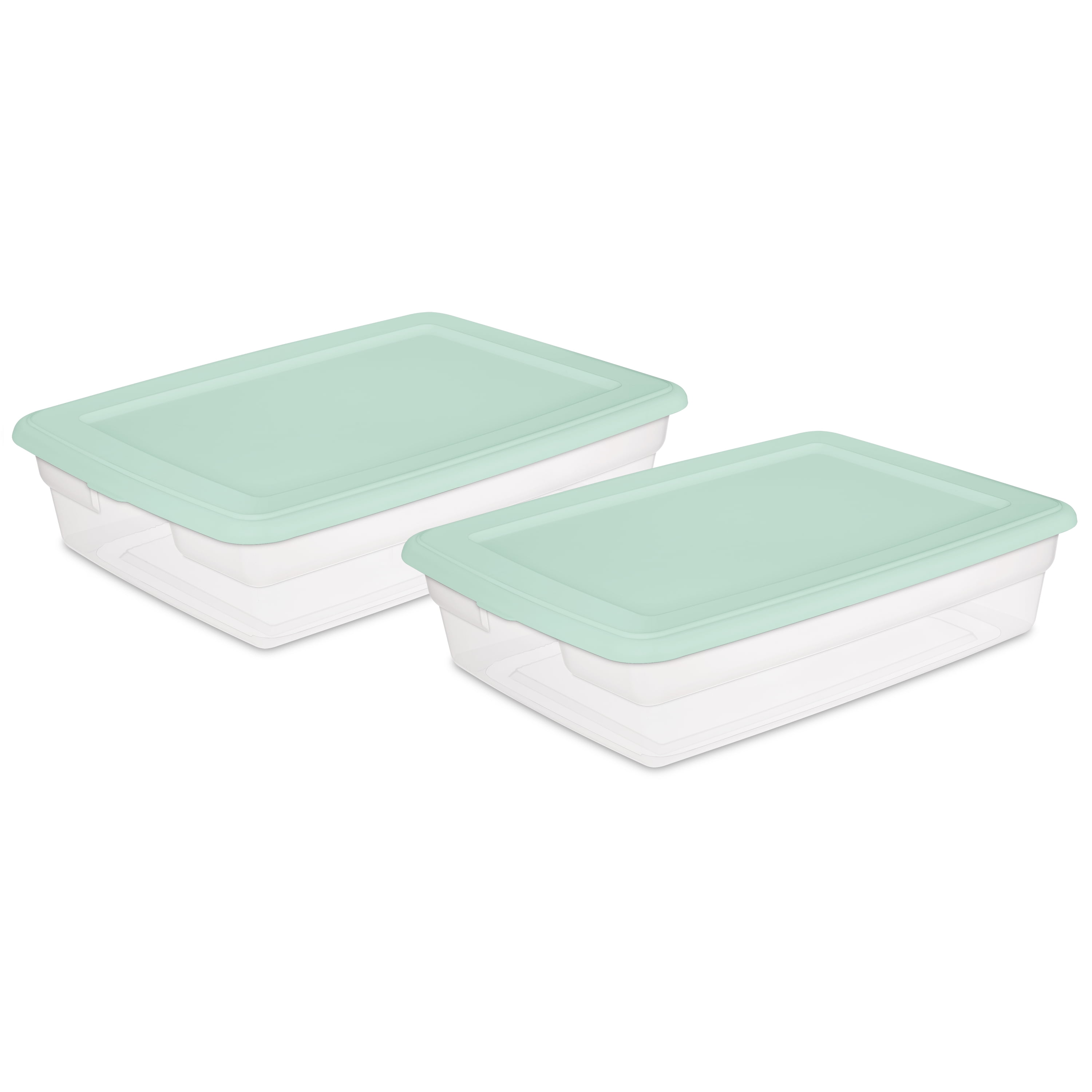 Sterilite 28 Qt./26 L Storage Box, Set of 2