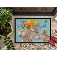thumbnail image 3 of Carolines Treasures PJC1065JMAT Bunny Family Easter Rabbit Tapis Intérieur & Extérieur - 24 x 36 Po., 3 of 4