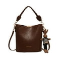 thumbnail image 1 of Minnieouse Bolso bonito para mujer, versátil y ligero, bolso de mujer para otoño e invierno, moderno, práctico y duradero Bolsas de mensajero y de hombro Marrón, 1 of 6