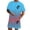 Z21-Sky Blue, variant on FUZHIQ Summer Beach Vacation Men's Gradient 2 Piece T-Shirt Shorts Set Tree Print Casual Loose Fit Crewneck Short Sleeve Daily Travel Outdoor Hawaiian Outfit,L