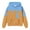 Blue, variant on Kiijoy Toddler Girls Preppy Hoodie Ice-Cream Print Sports Hooded Sweatshirt, Sizes 3-4
