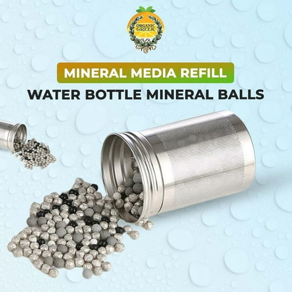 Organic Greek Hydrogen Alkaline Generator Stainless Steel Filter   Mineral Balls 4 in 1 Design
