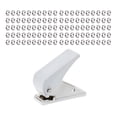 thumbnail image 2 of Perforated Metal Ring Dart Holder And 100 Rings,portable Dart Wing Punch Dart Wing Punch Dart Leaf Punch(white)(101pcs), 2 of 5